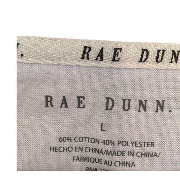 Rae Dunn Living The Dream short sleeve t shit SZ L - Picture 3 of 3